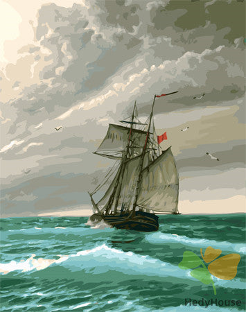 Seascape Paint By Numbers Kits UK GX23454