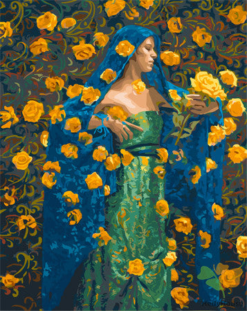 Portrait Paint By Numbers Kits UK GX23476