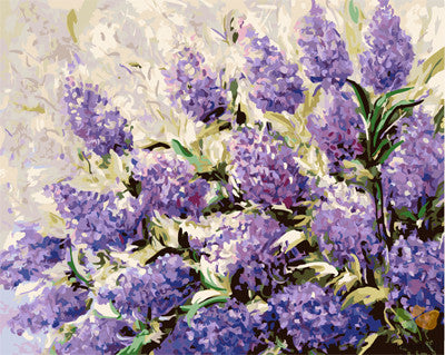 Flower Paint By Numbers Kits UK GX23497