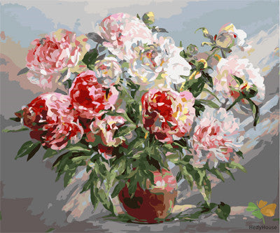 Flower Paint By Numbers Kits UK GX23507