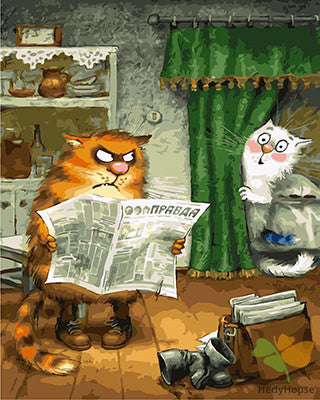 Cat & Dog Paint By Numbers Kits UK GX23511