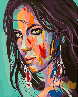 Portrait Paint By Numbers Kits UK GX23520