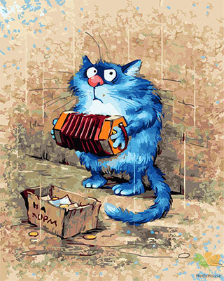 Cartoon Paint By Numbers Kits UK GX23542