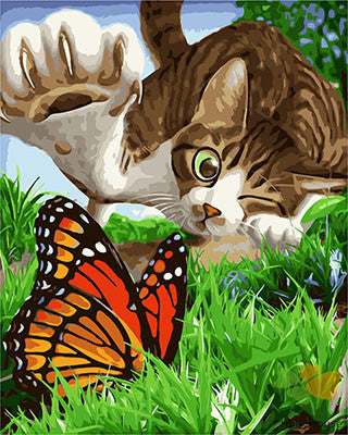 Cat & Dog Paint By Numbers Kits UK GX23546