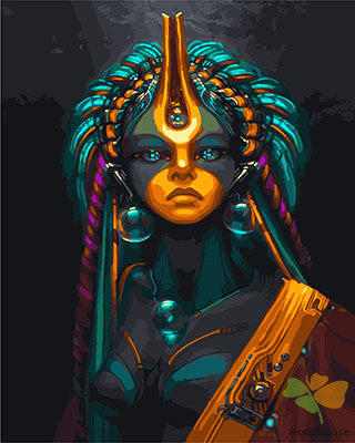 Portrait Paint By Numbers Kits UK GX23550