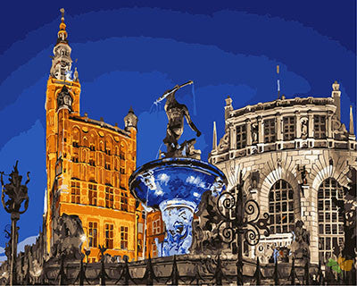 City Paint By Numbers Kits UK GX23560