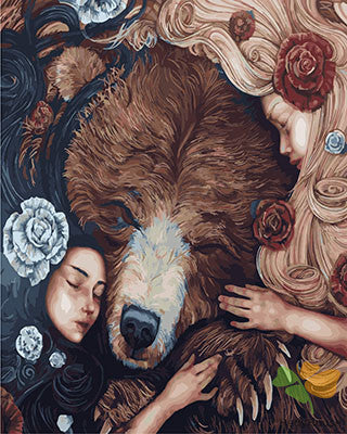 Portrait Paint By Numbers Kits UK GX23582