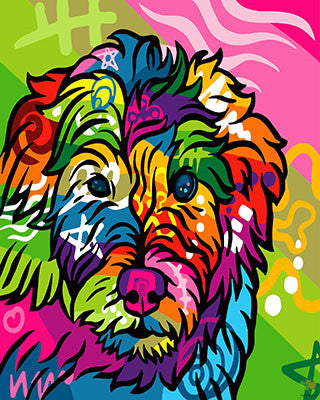 Colorful Paint By Numbers Kits UK GX23639