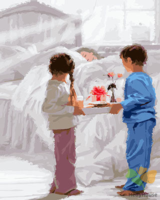 Portrait Paint By Numbers Kits UK GX23642