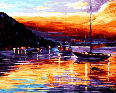 Colorful Paint By Numbers Kits UK GX23649