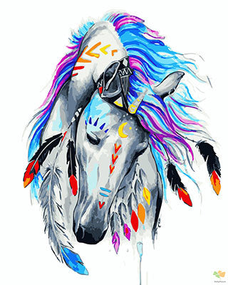 Colorful Paint By Numbers Kits UK GX23671