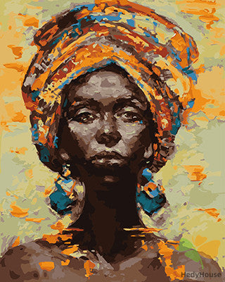 Portrait Paint By Numbers Kits UK GX23704