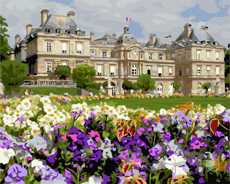 Flower Paint By Numbers Kits UK GX23742