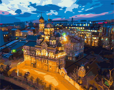 City Paint By Numbers Kits UK GX23753