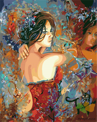 Portrait Paint By Numbers Kits UK GX23756