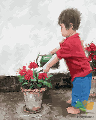 Portrait Paint By Numbers Kits UK GX23772