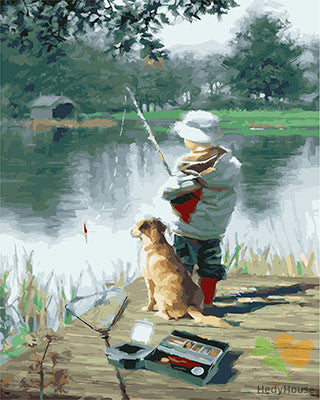 Portrait Paint By Numbers Kits UK GX23780