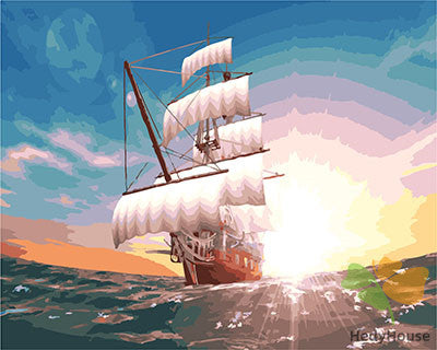 Seascape Paint By Numbers Kits UK GX23813