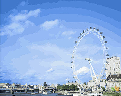 City Paint By Numbers Kits UK GX23840