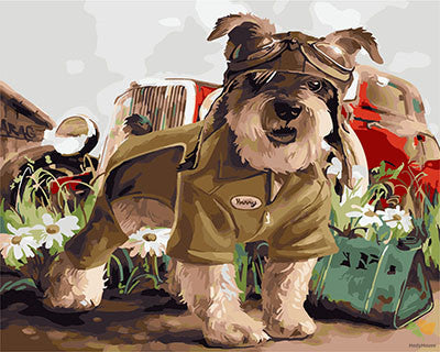 Cat & Dog Paint By Numbers Kits UK GX23860