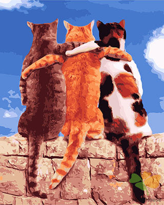 Cat & Dog Paint By Numbers Kits UK GX23866