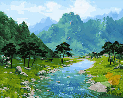 Nature Paint By Numbers Kits UK GX23875