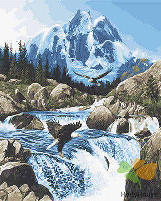 Nature Paint By Numbers Kits UK GX23899