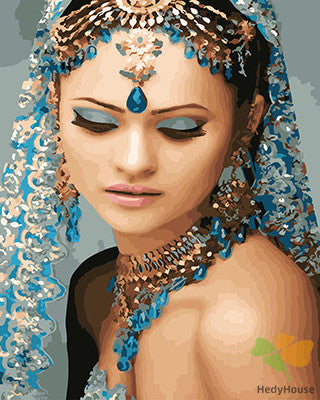 Portrait Paint By Numbers Kits UK GX24015