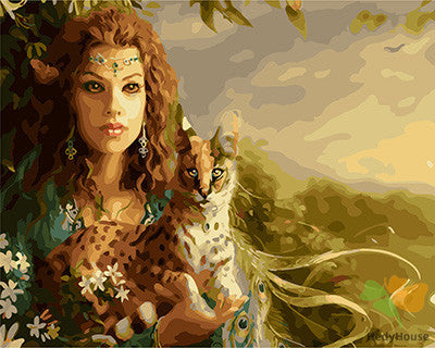 Portrait Paint By Numbers Kits UK GX24038