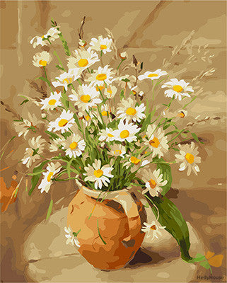 Flower Paint By Numbers Kits UK GX24039