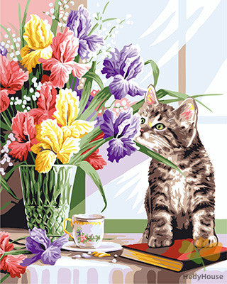 Cat & Dog Paint By Numbers Kits UK GX24066