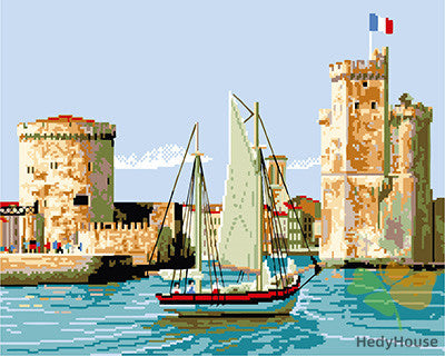 Seascape Paint By Numbers Kits UK GX24067