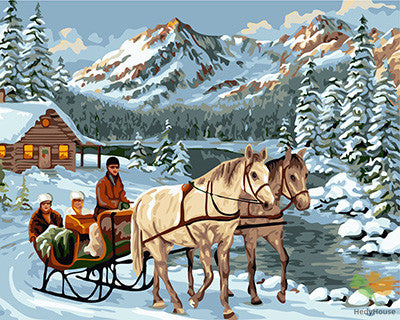 Animal Paint By Numbers Kits UK GX24080