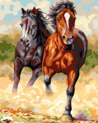 Animal Paint By Numbers Kits UK GX24091