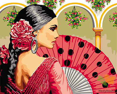 Portrait Paint By Numbers Kits UK GX24095