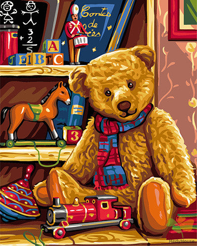 Animal Paint By Numbers Kits UK GX24104