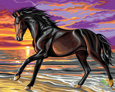 Animal Paint By Numbers Kits UK GX24109