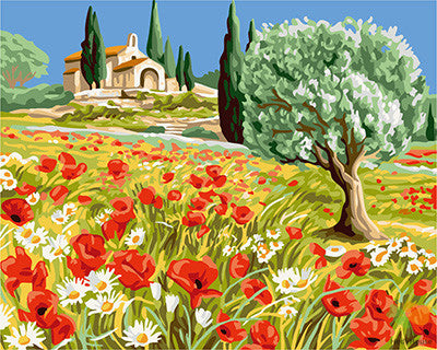 Flower Paint By Numbers Kits UK GX24117