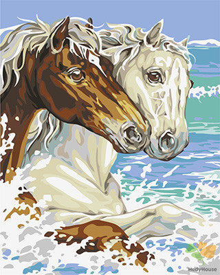 Animal Paint By Numbers Kits UK GX24153