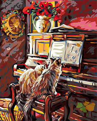 Cat & Dog Paint By Numbers Kits UK GX24154