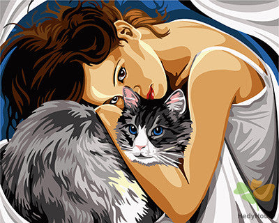 Portrait Paint By Numbers Kits UK GX24158