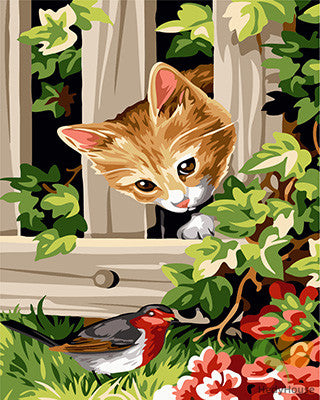 Cat & Dog Paint By Numbers Kits UK GX24170