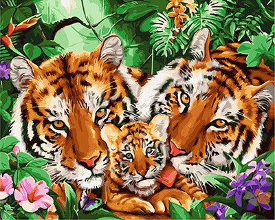 Animal Paint By Numbers Kits UK GX24183