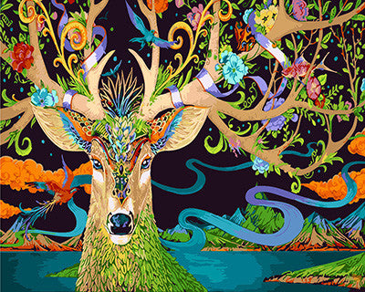 Colorful Paint By Numbers Kits UK GX24190