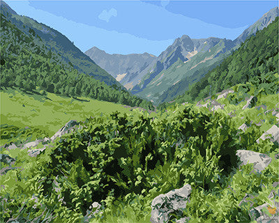 Landscape Paint By Numbers Kits UK GX24201