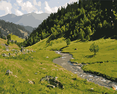 Landscape Paint By Numbers Kits UK GX24208