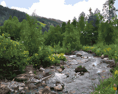 Landscape Paint By Numbers Kits UK GX24219