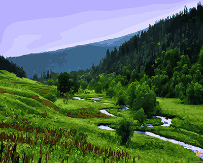 Landscape Paint By Numbers Kits UK GX24220