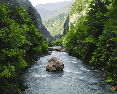 Landscape Paint By Numbers Kits UK GX24223