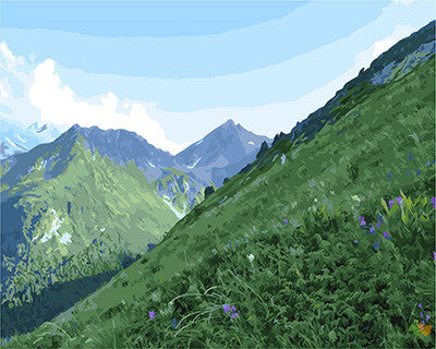 Landscape Paint By Numbers Kits UK GX24234